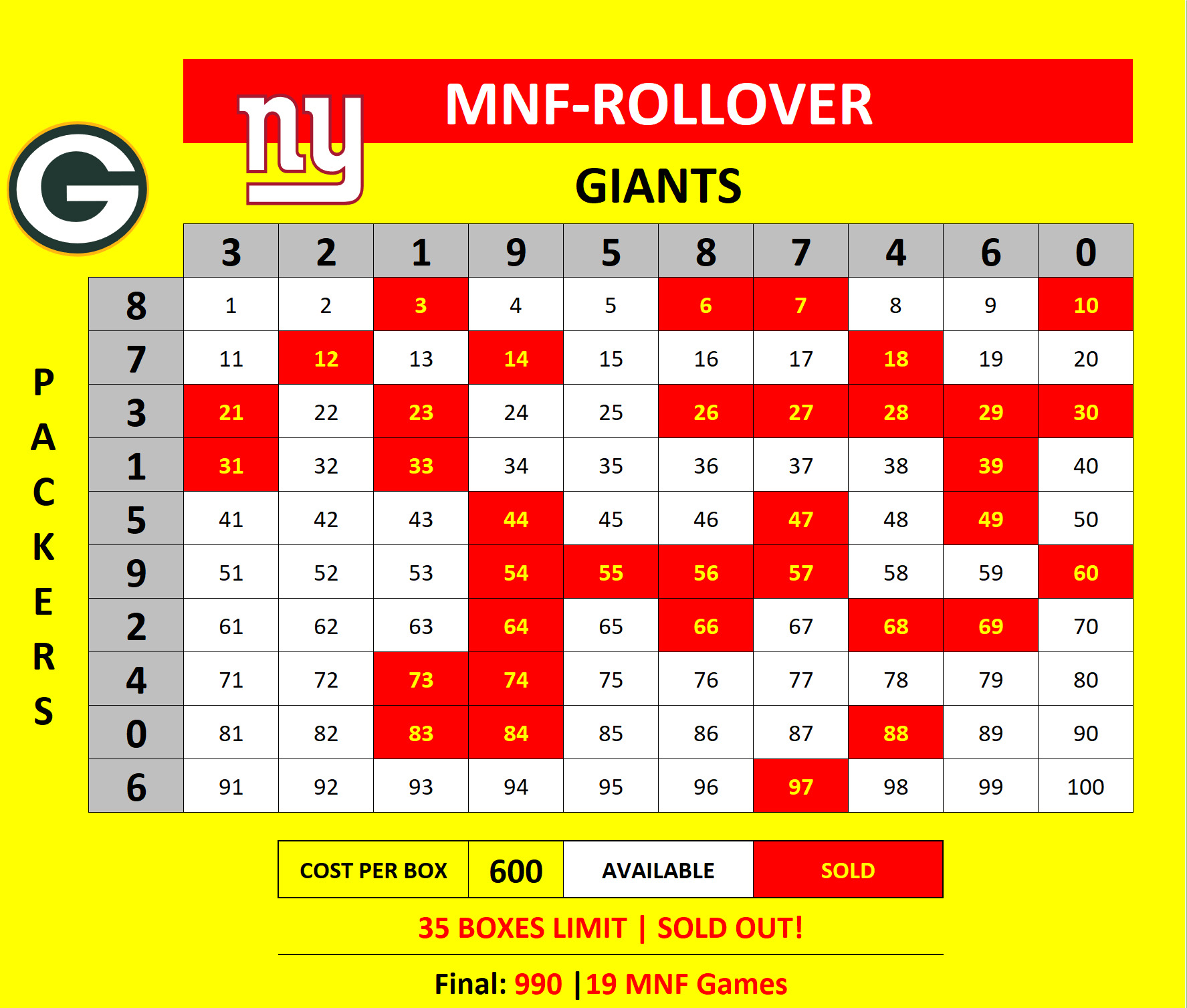 MNF-Rollover-B Packers at Giants
