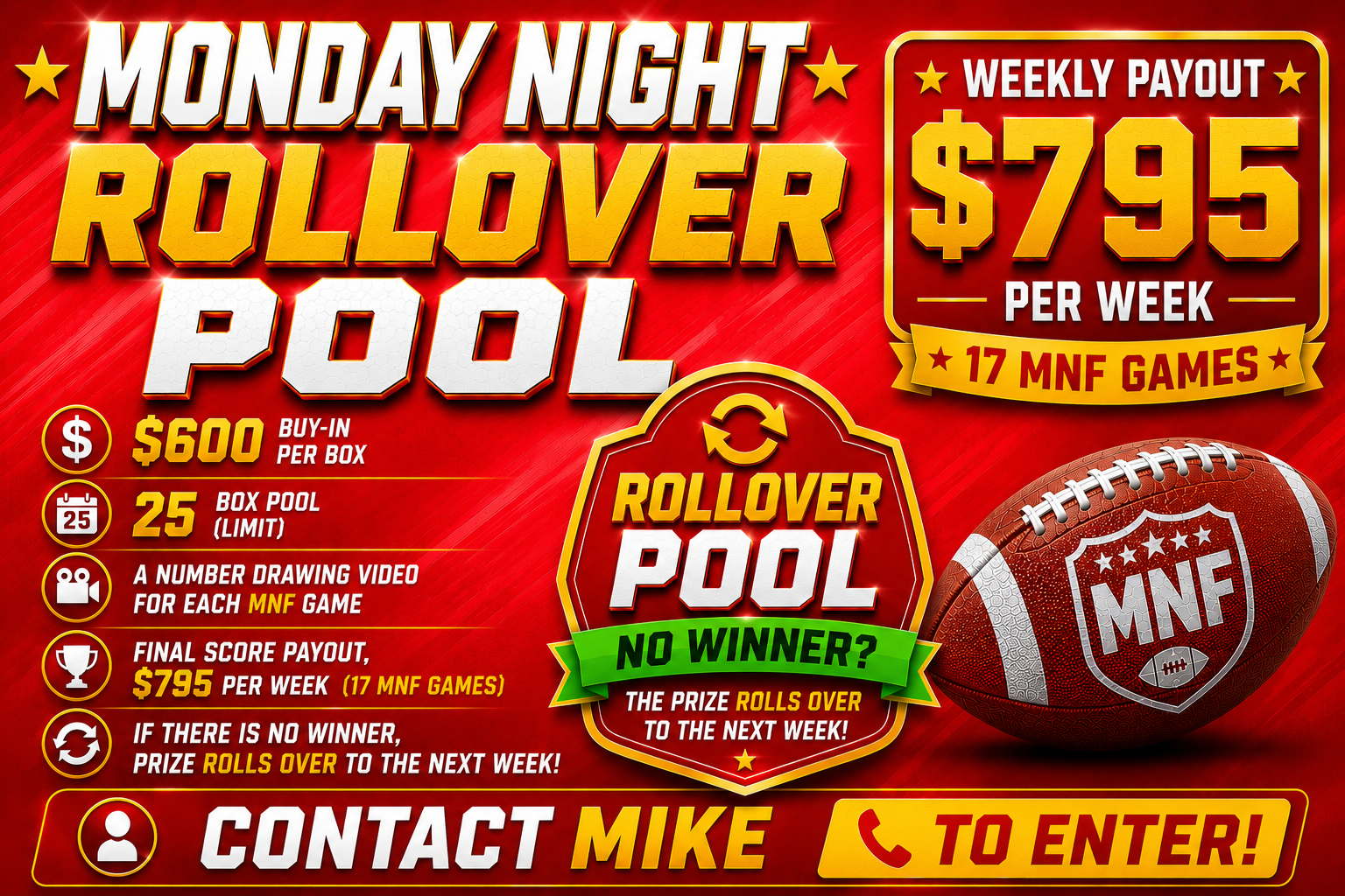 MNF Rollover