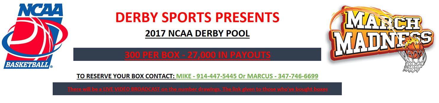 Derby Sports 2017 NCAA Derby